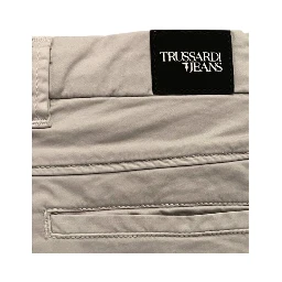 Grey Cotton Men Pants