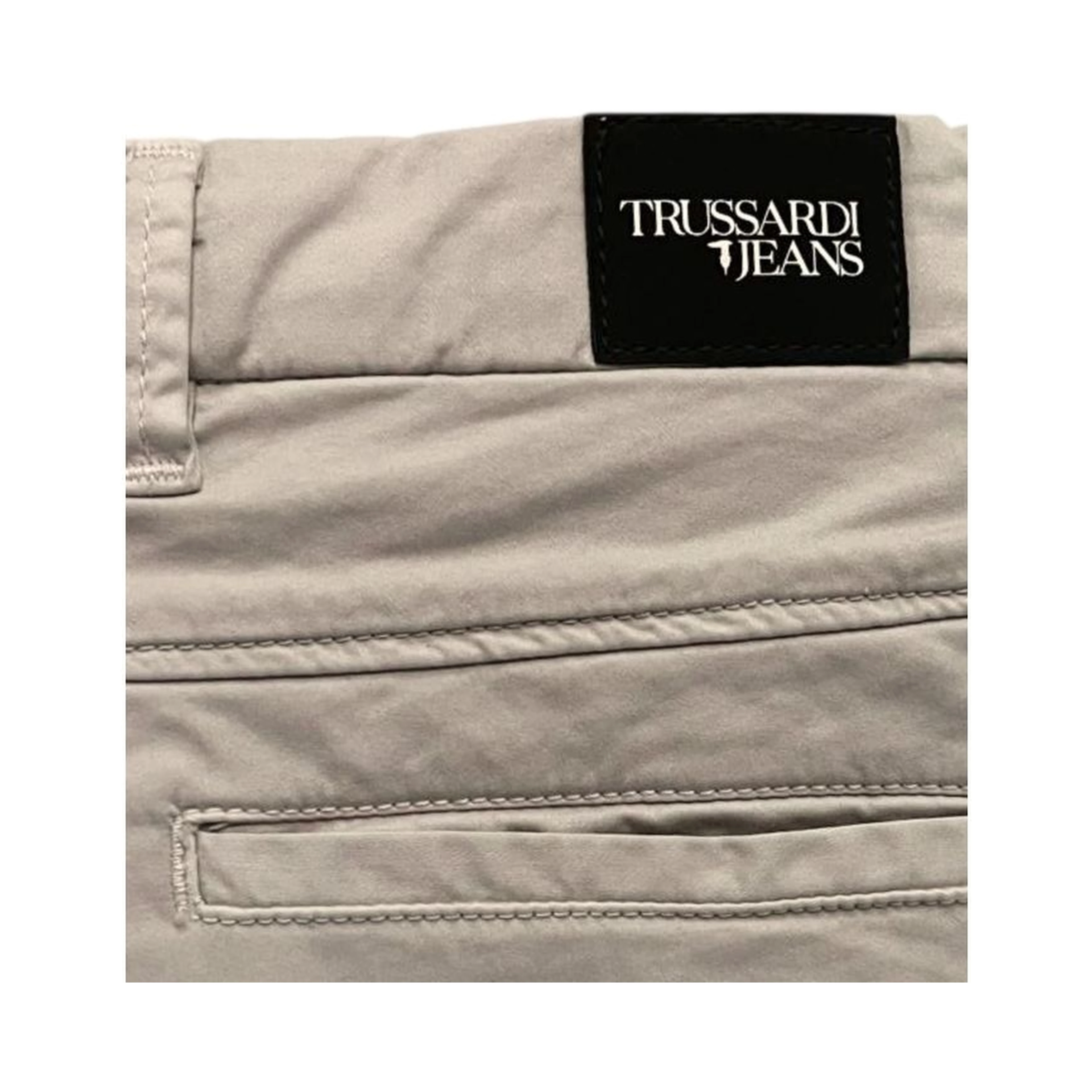 Grey Cotton Men Pants