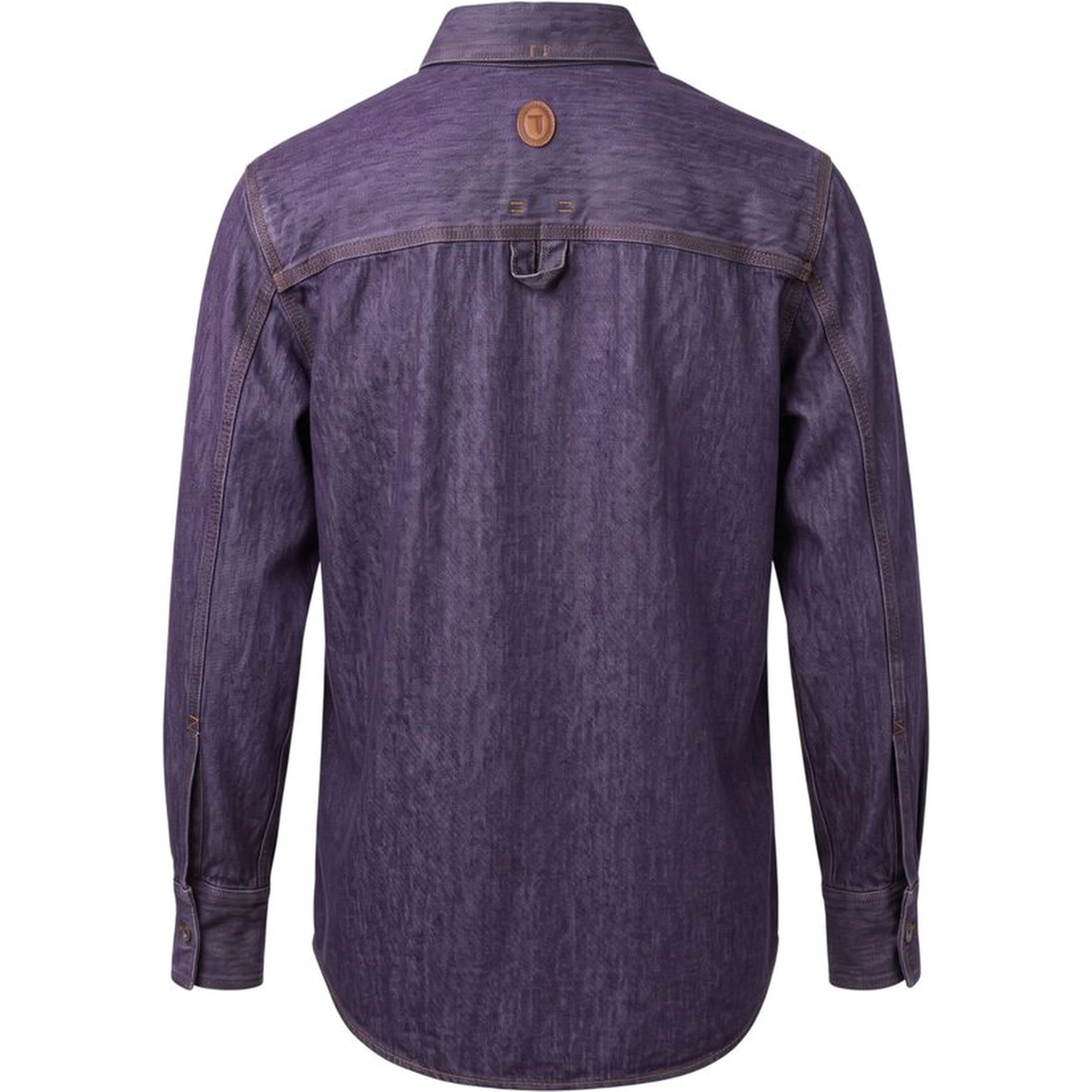 Purple Cotton Men's Jacket