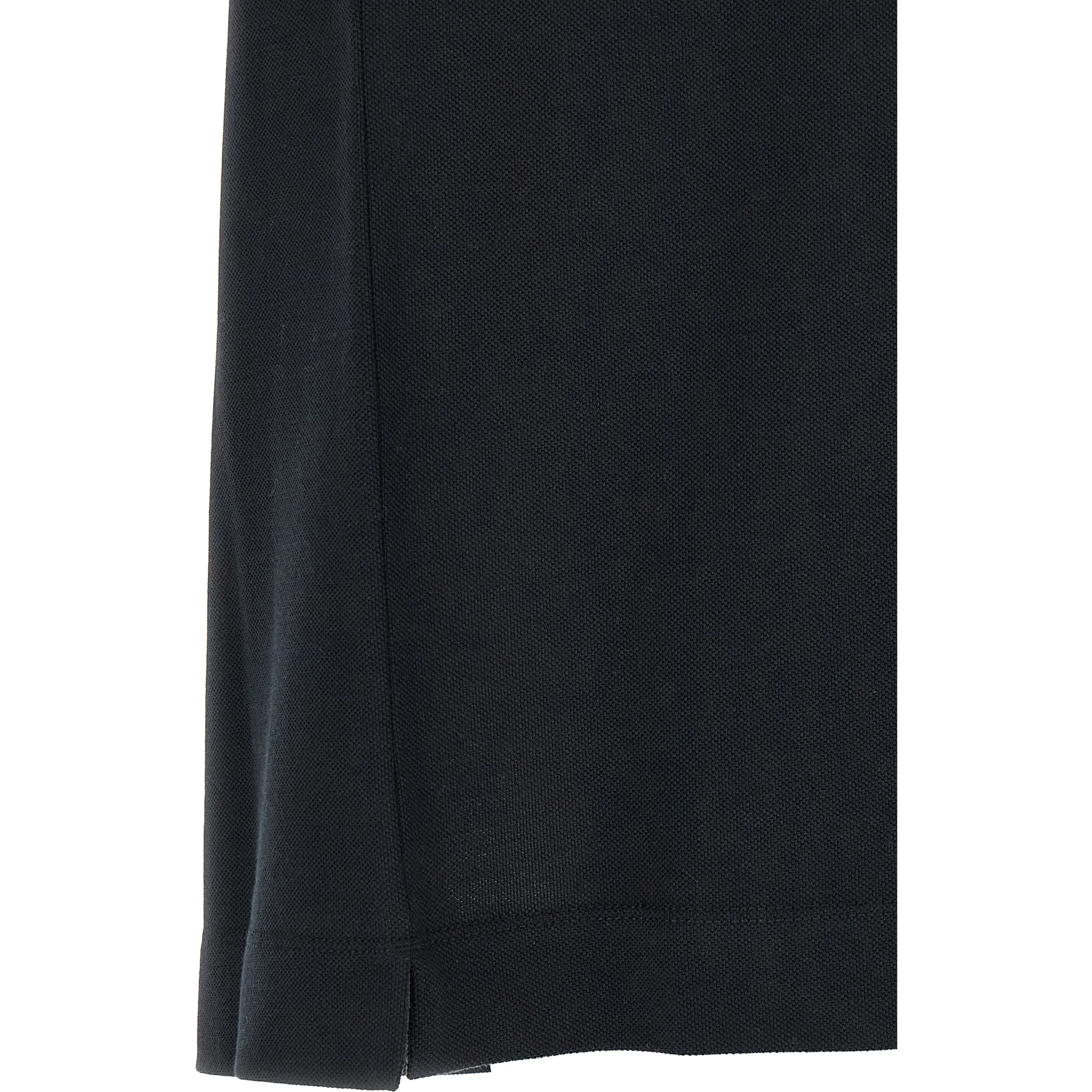 Blue Cotton Polo Shirt