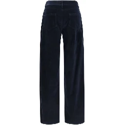 Blue Cotton Pants