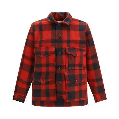 Multicolor Wool Oves Aries Full-Length Jacket