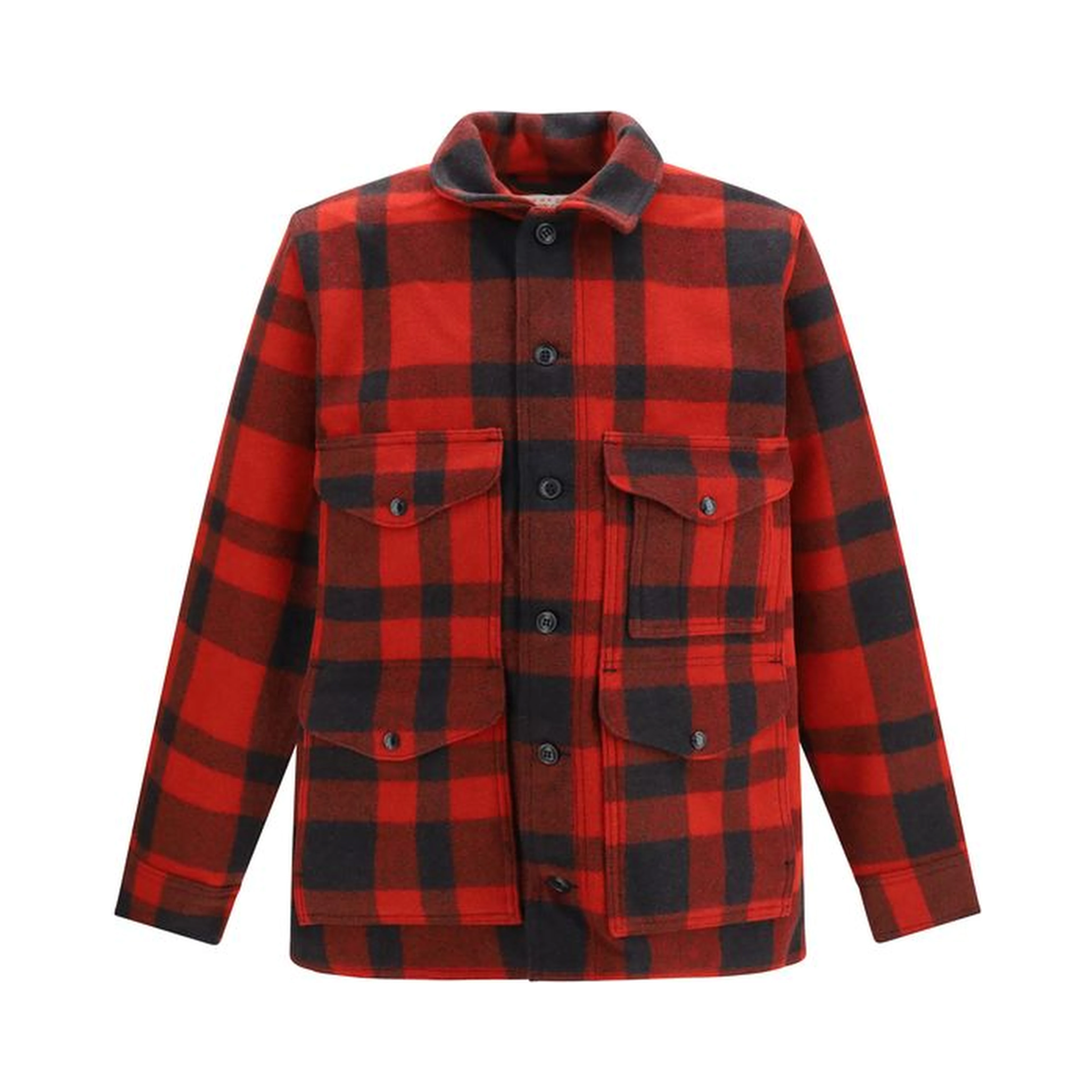 Multicolor Wool Oves Aries Full-Length Jacket