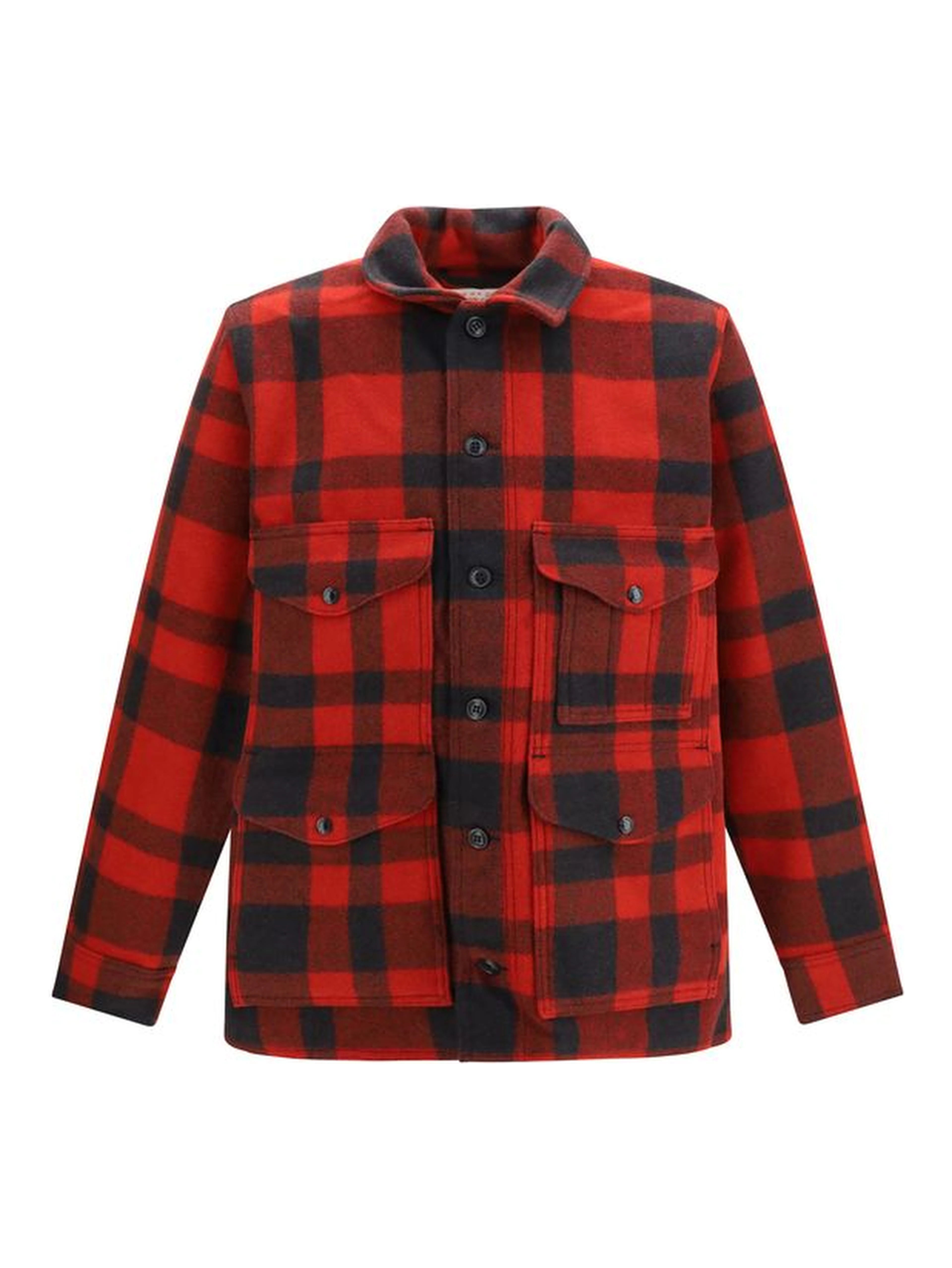 Multicolor Wool Oves Aries Full-Length Jacket
