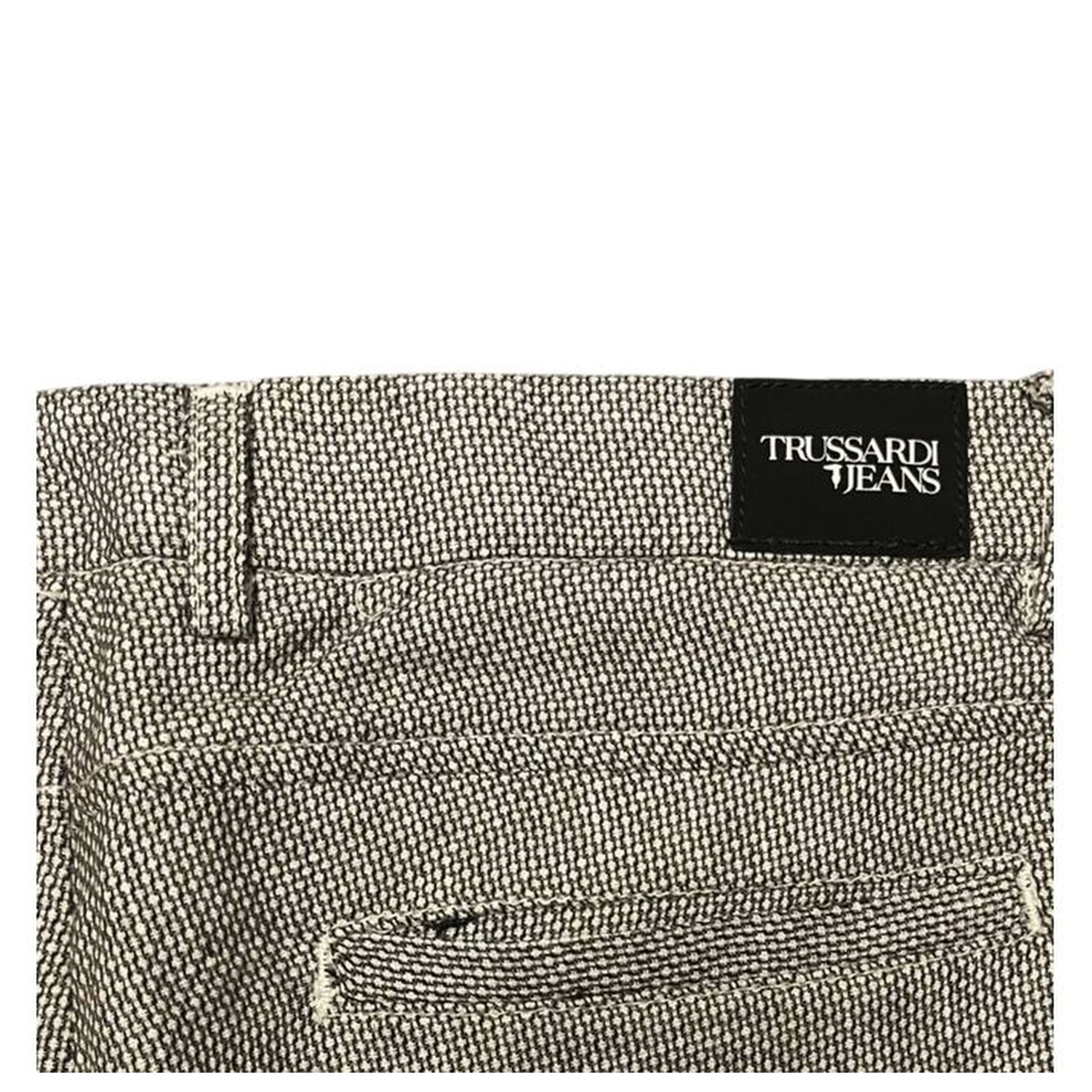 Brown Flax Men Trousers