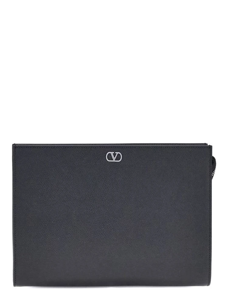 Black Calf Leather Bos Taurus Wallet