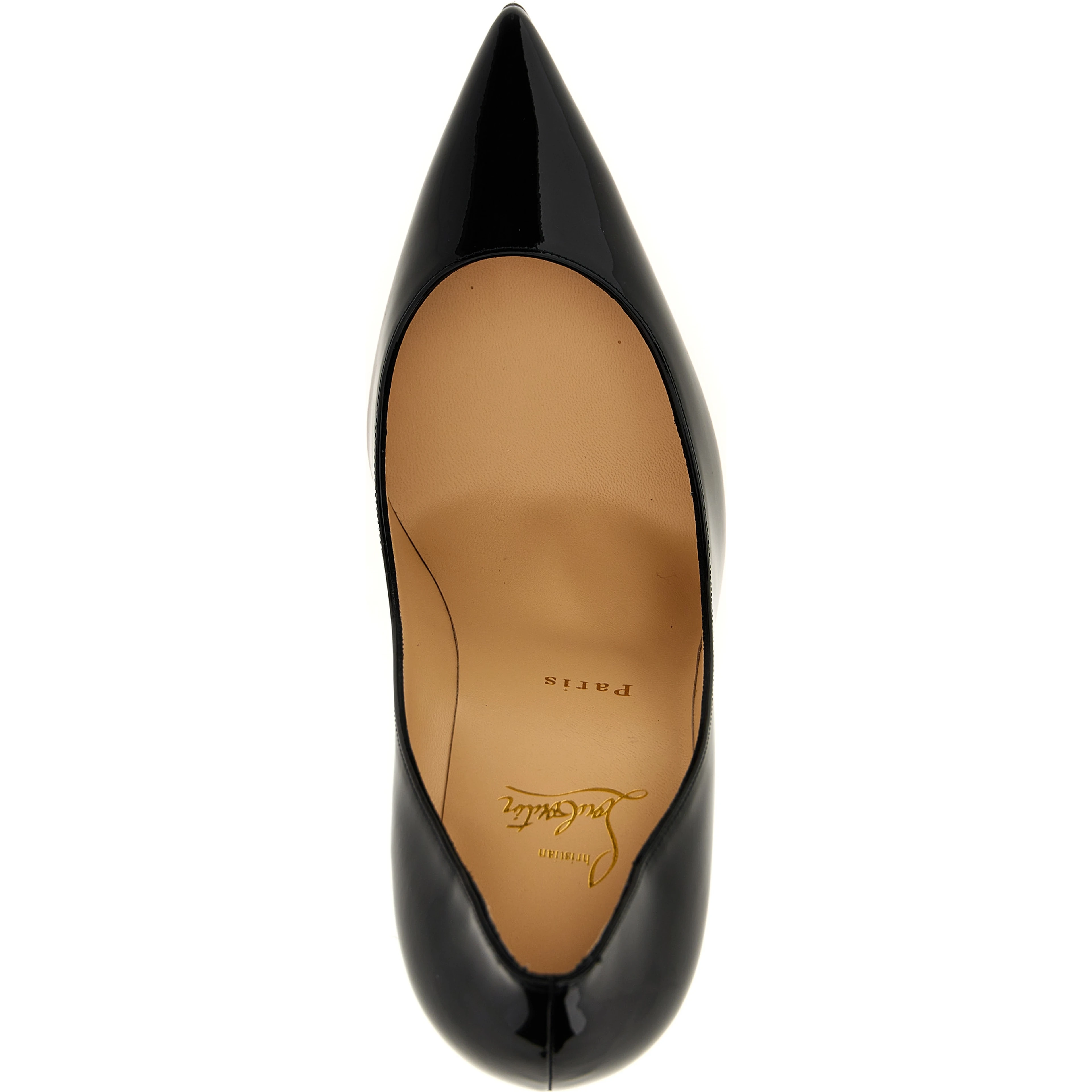 Black Calfskin High Heel Pumps