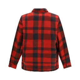 Multicolor Wool Oves Aries Full-Length Jacket