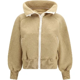 Brown Wool Oves Aries Bomber