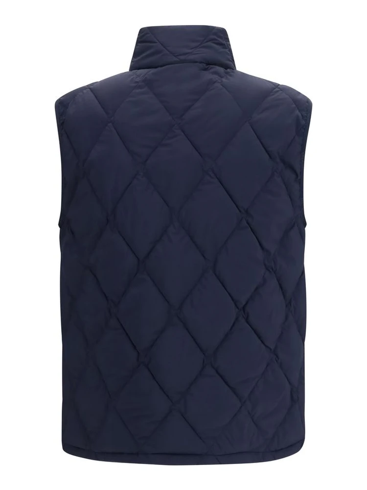 Blue Polyamide Sleeveless Jacket alternative