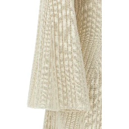 White Cashmere Midi Skirt