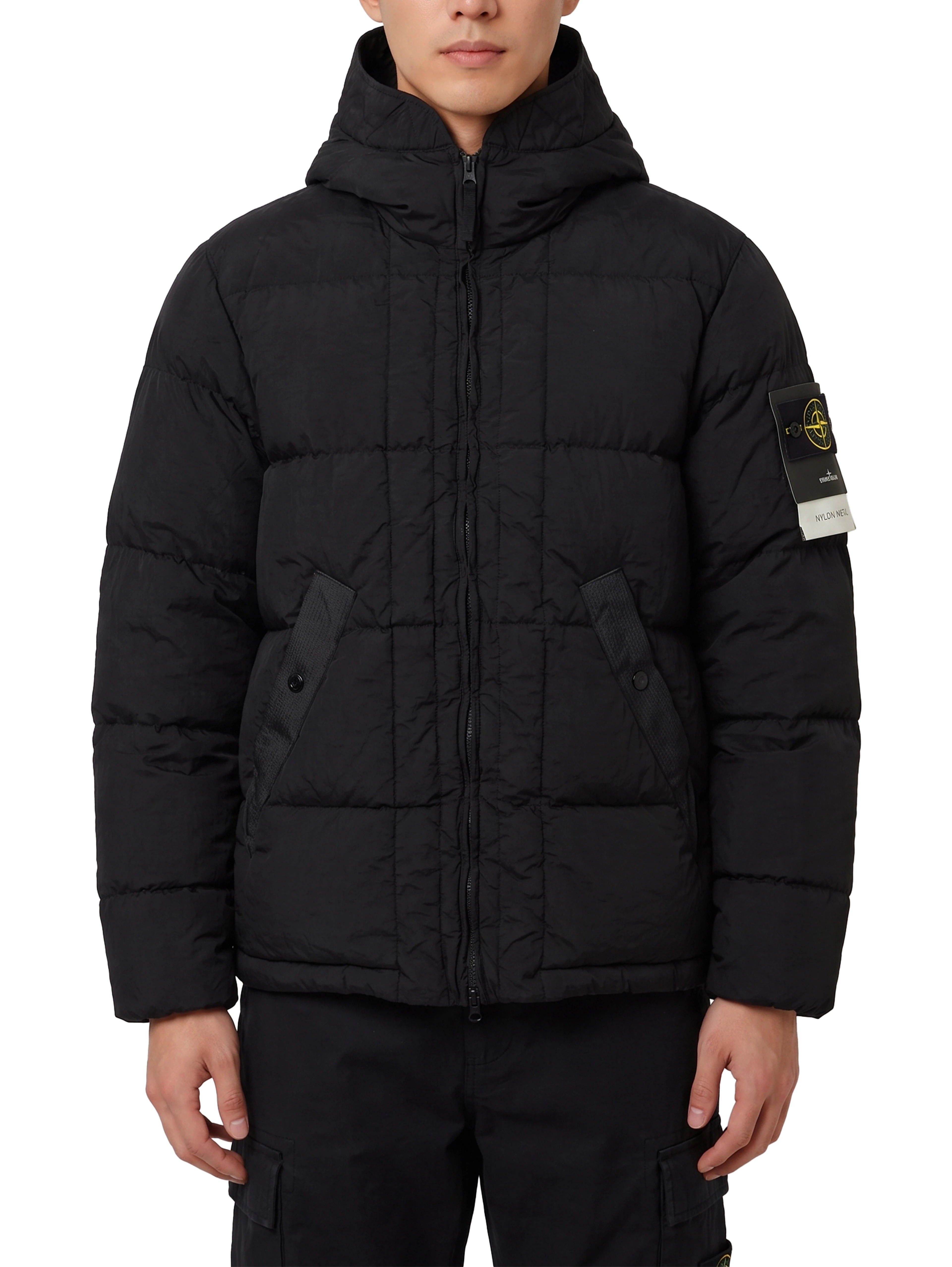 Econyl® nylon down jacket