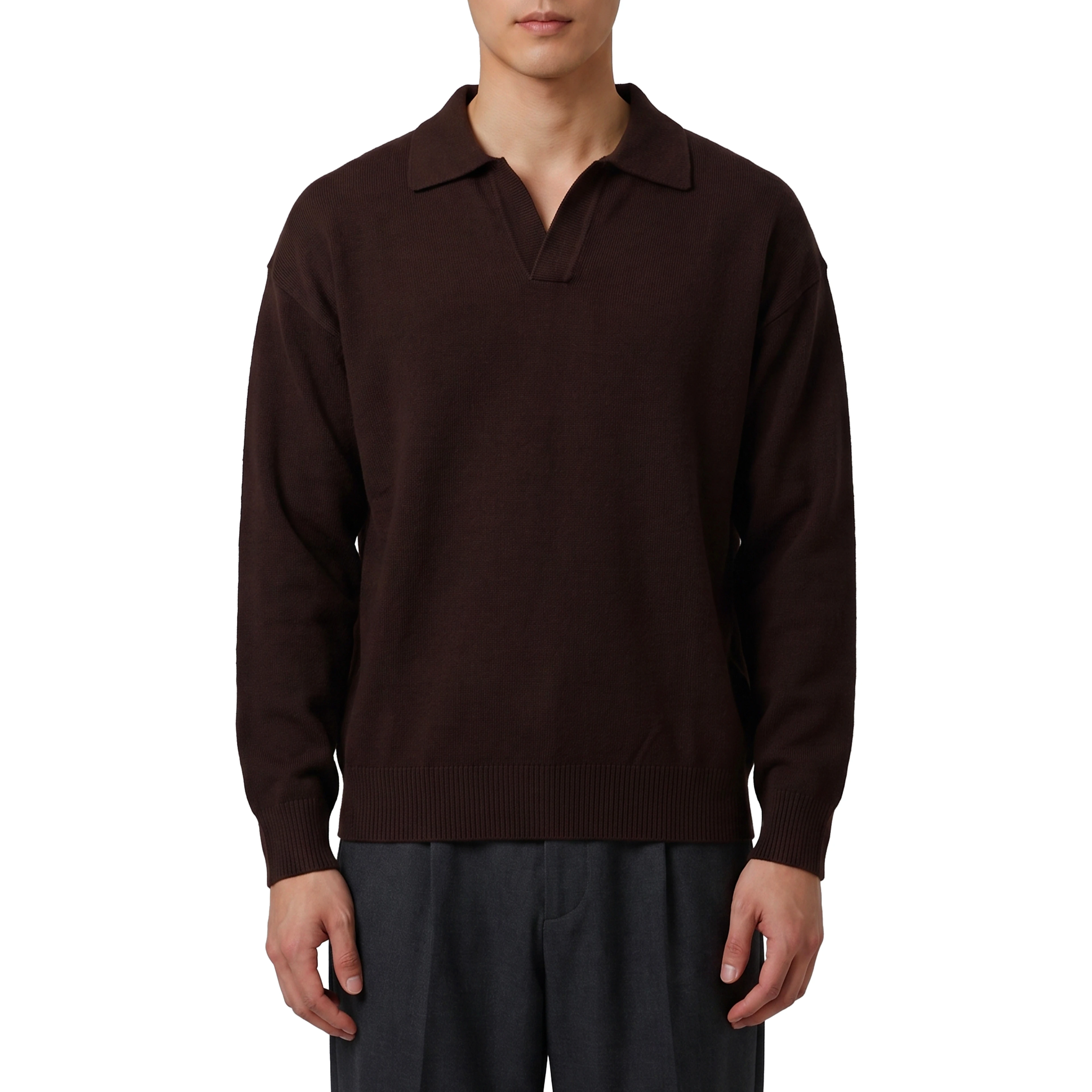 Moor brown Skipper polo shirt