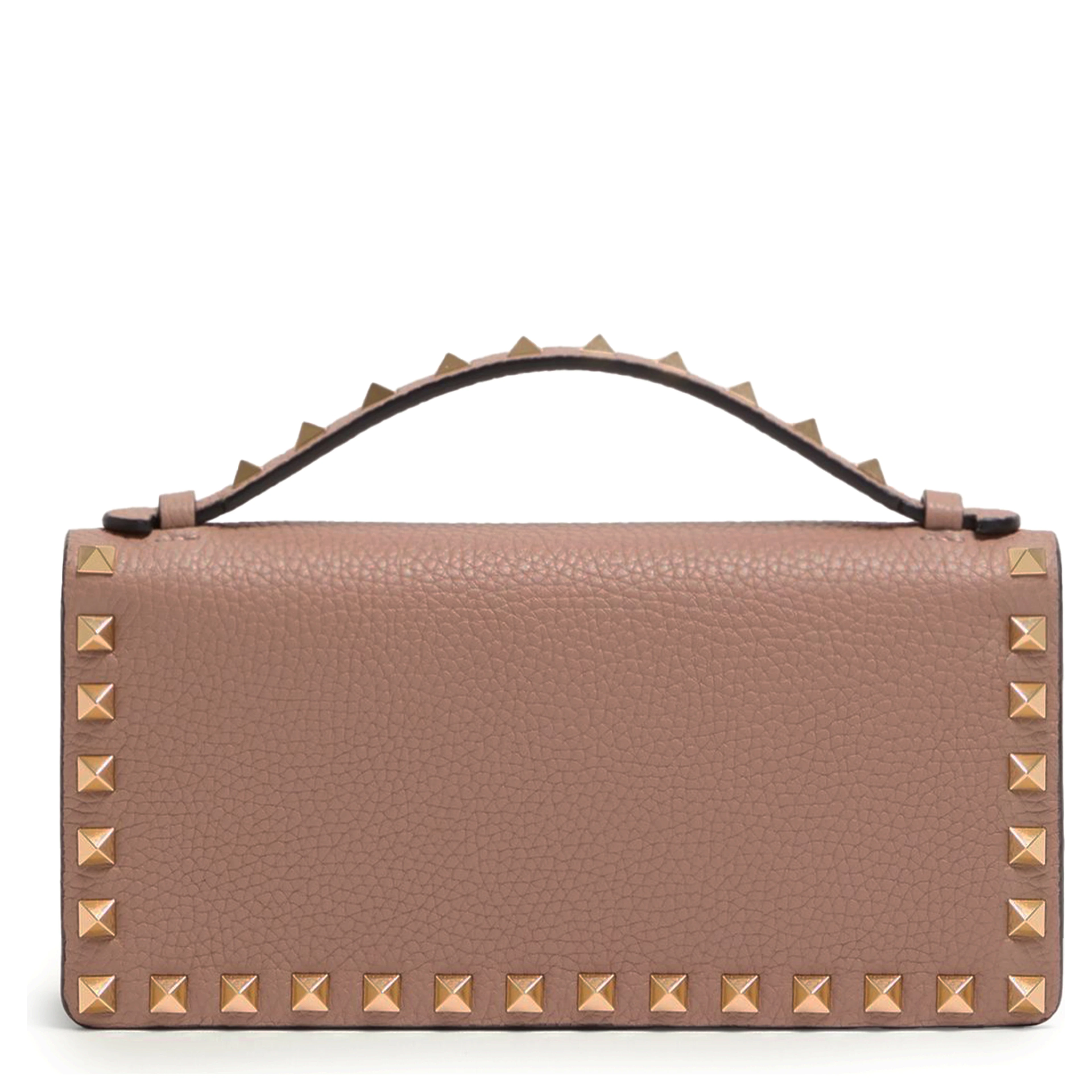 Poudre pink Rockstud wallet bag