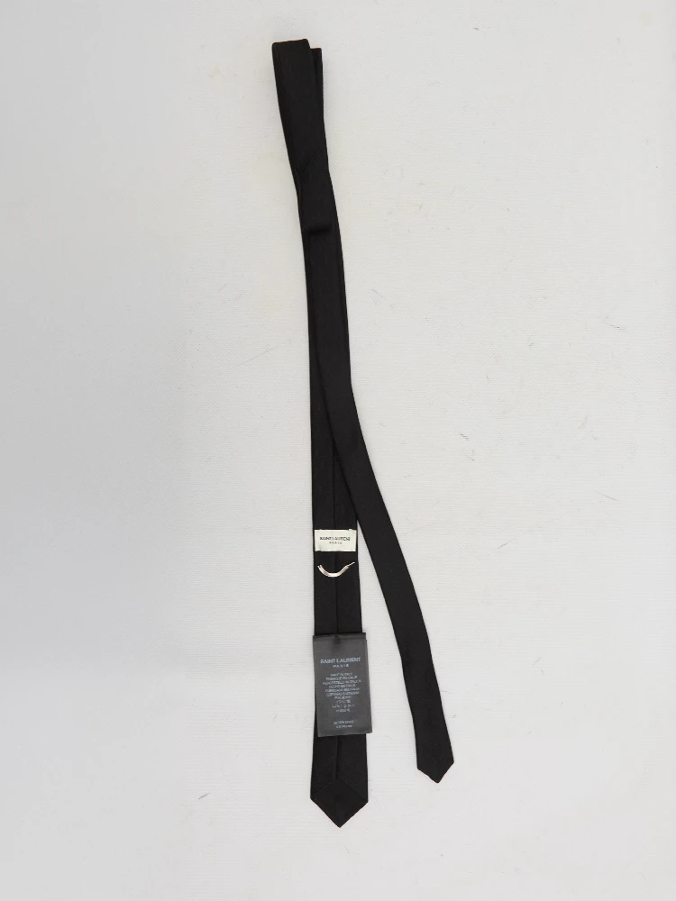 Monogram slim tie alternative