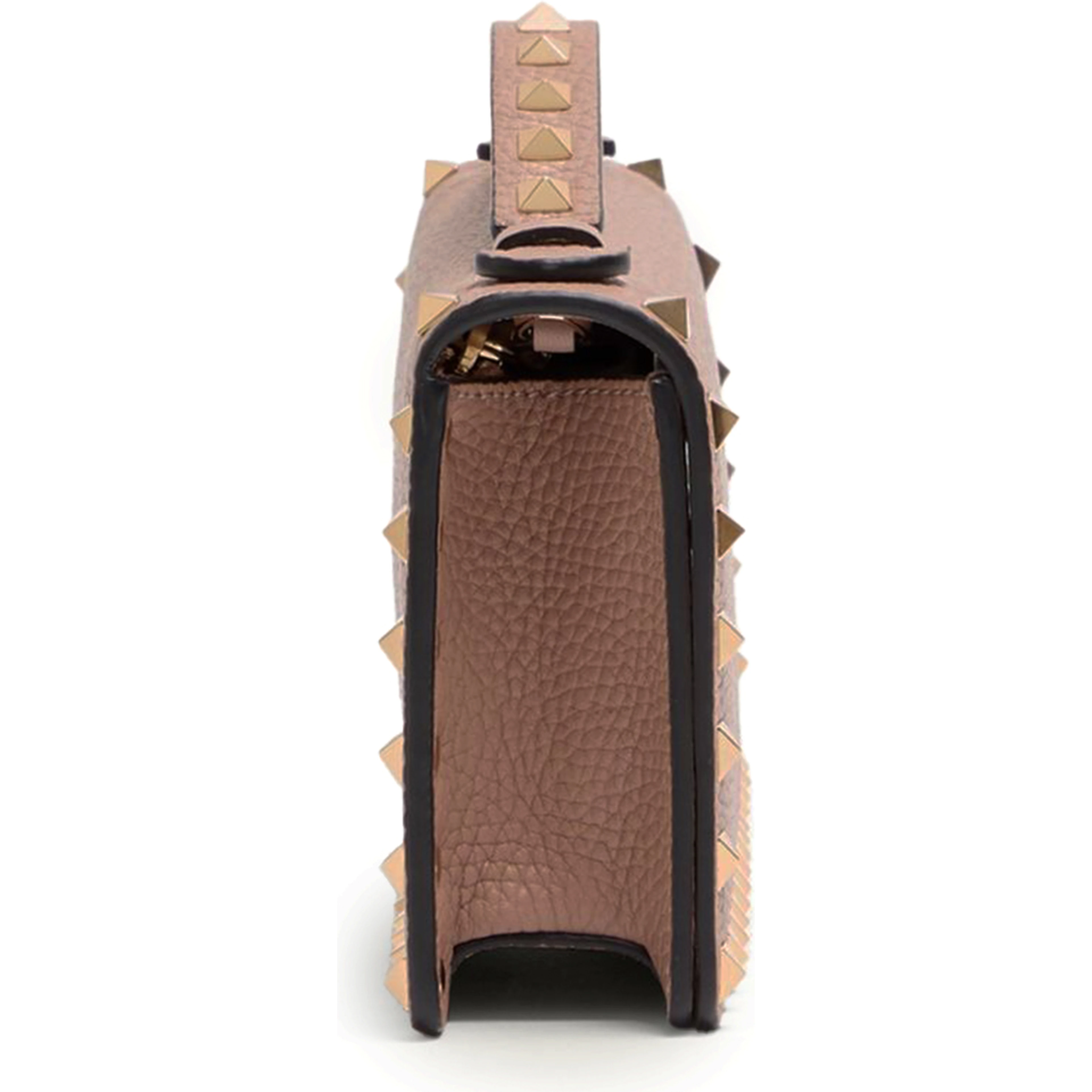 Poudre pink Rockstud wallet bag