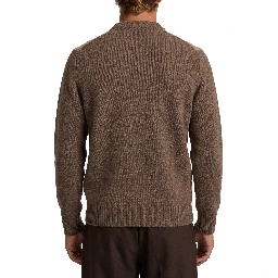 Beige crewneck pullover