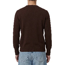 Tobacco crewneck pullover