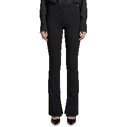 Cady trousers with slit