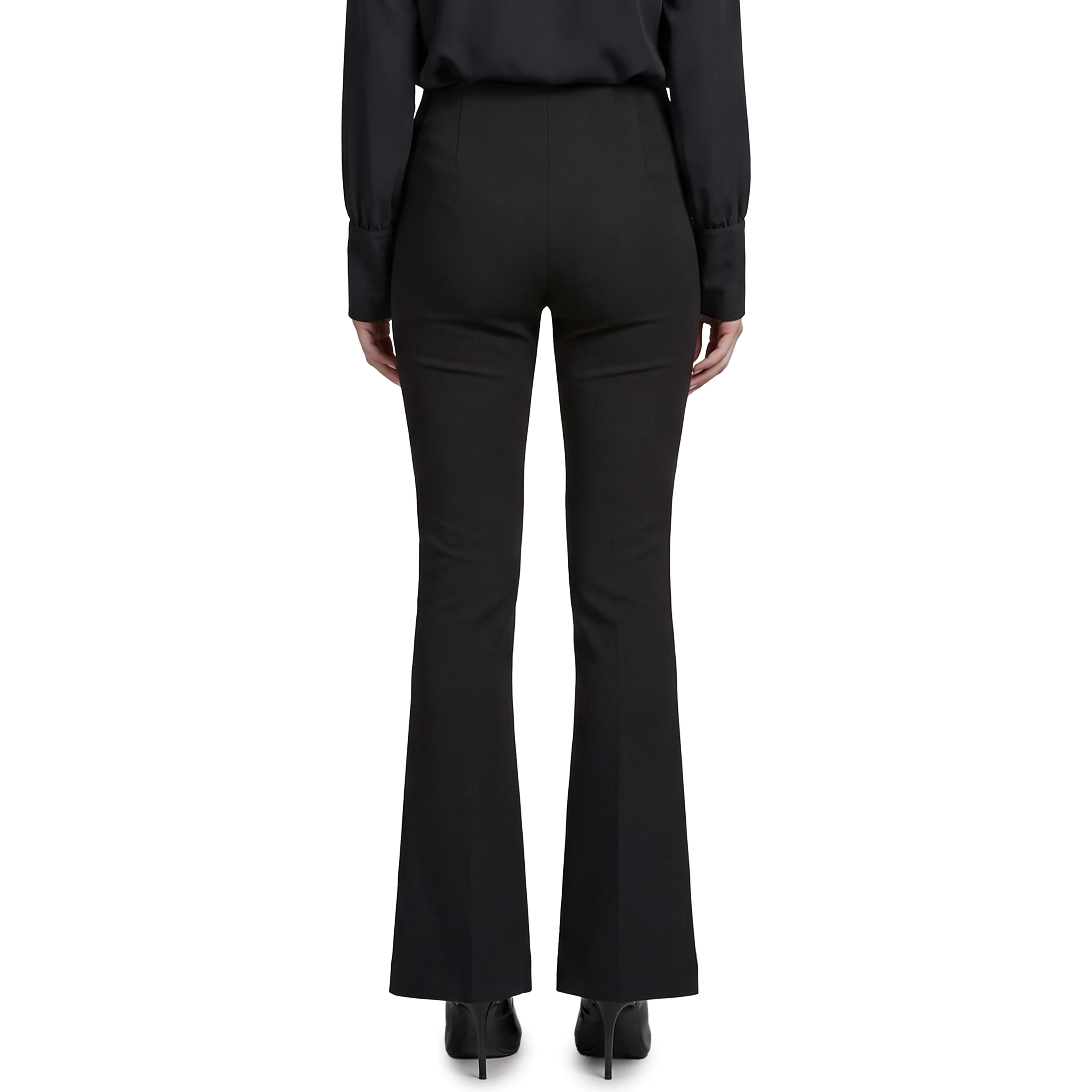 Cady trousers with slit
