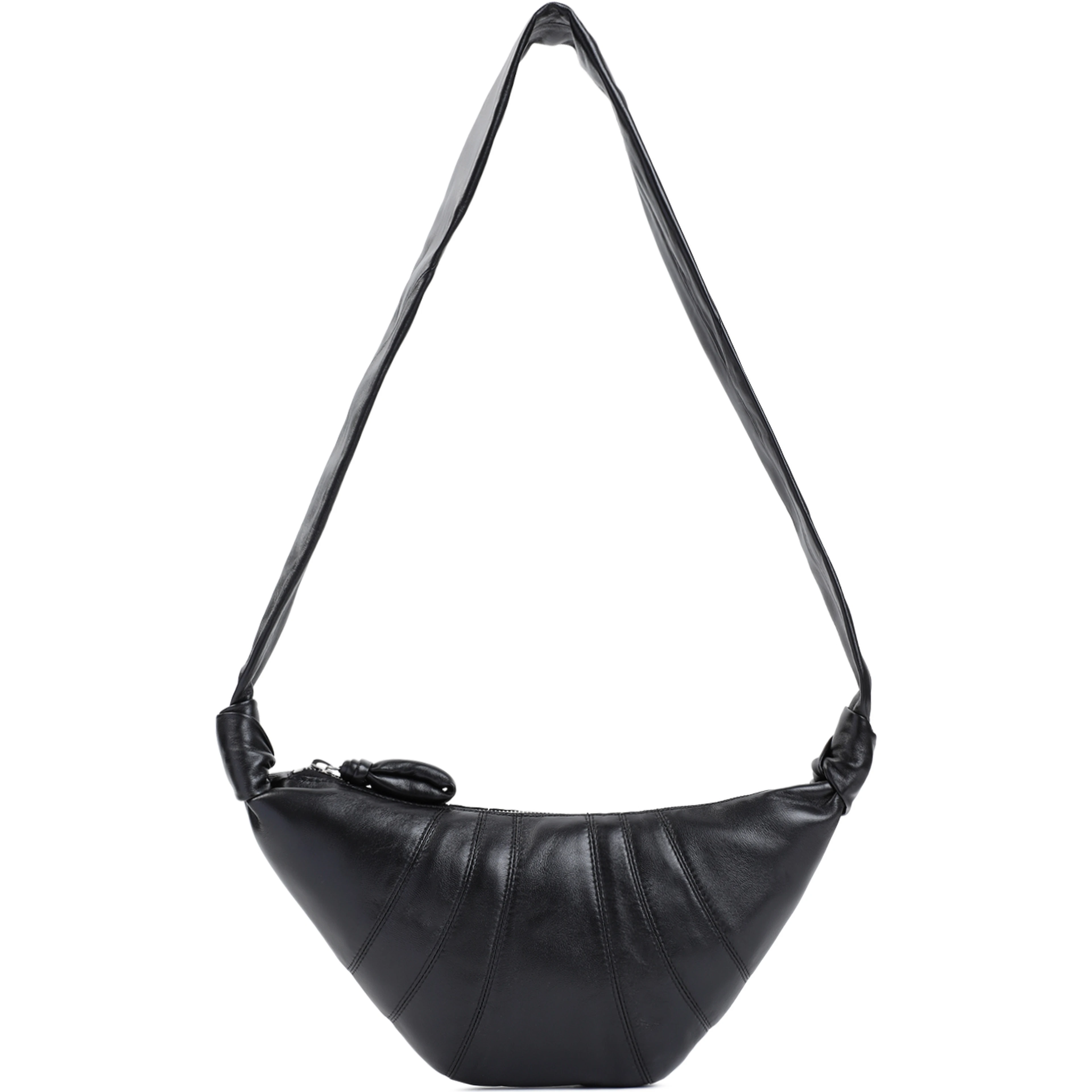 Lemaire Leather Croissant Zip Bag