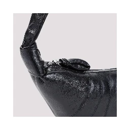 Lemaire Leather Croissant Zip Bag