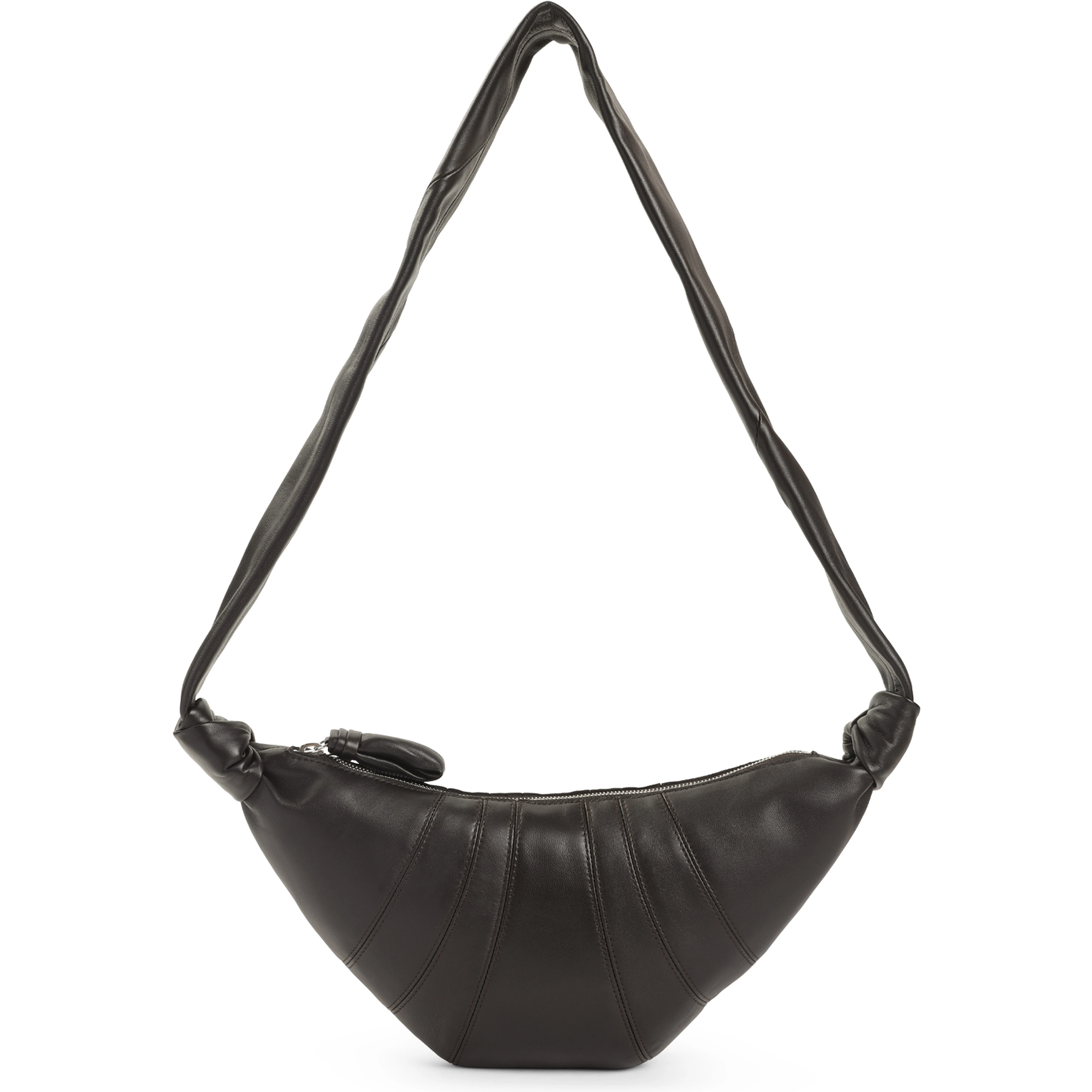 Lemaire Leather Croissant Zip Bag