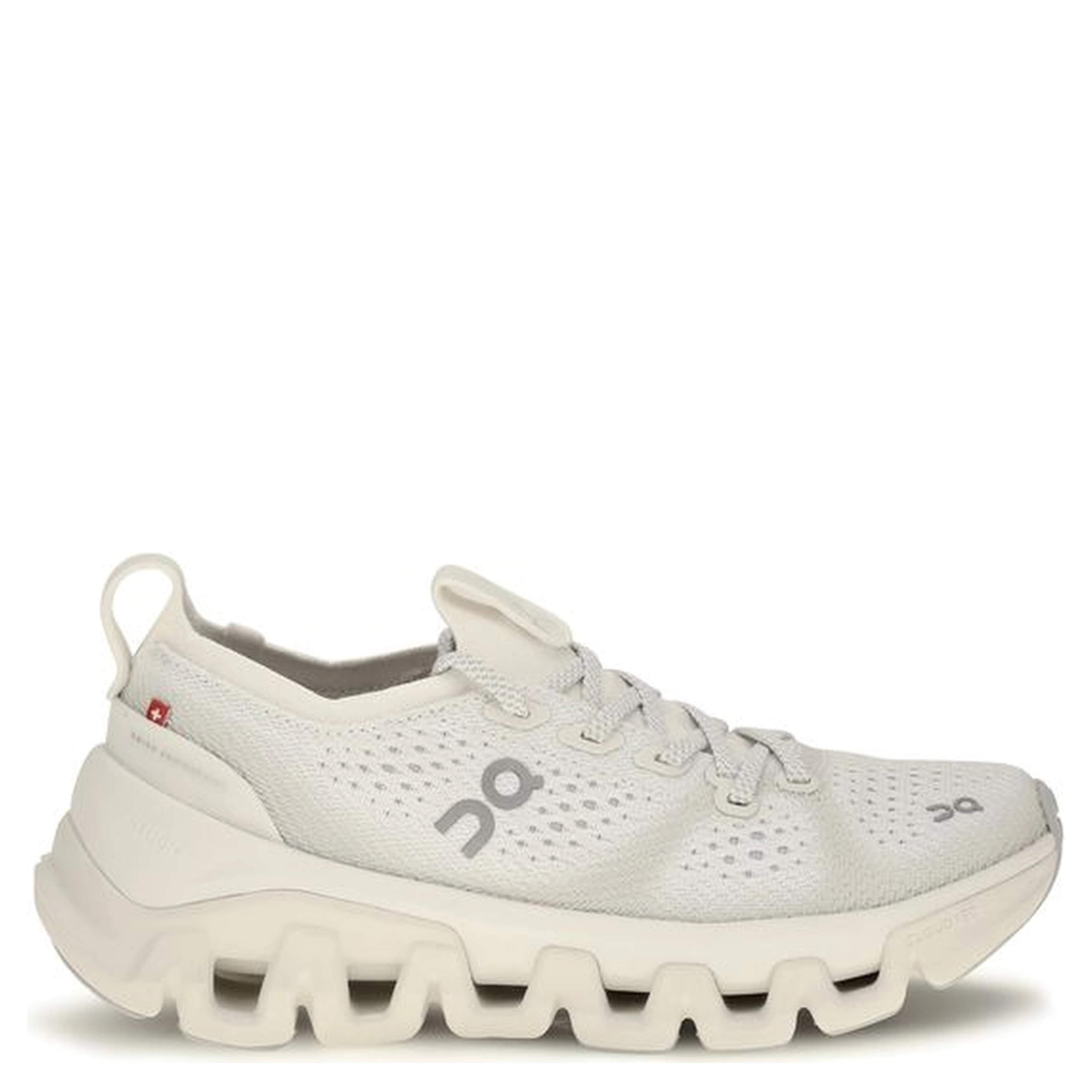 Beige Fabric Athletic Sneakers