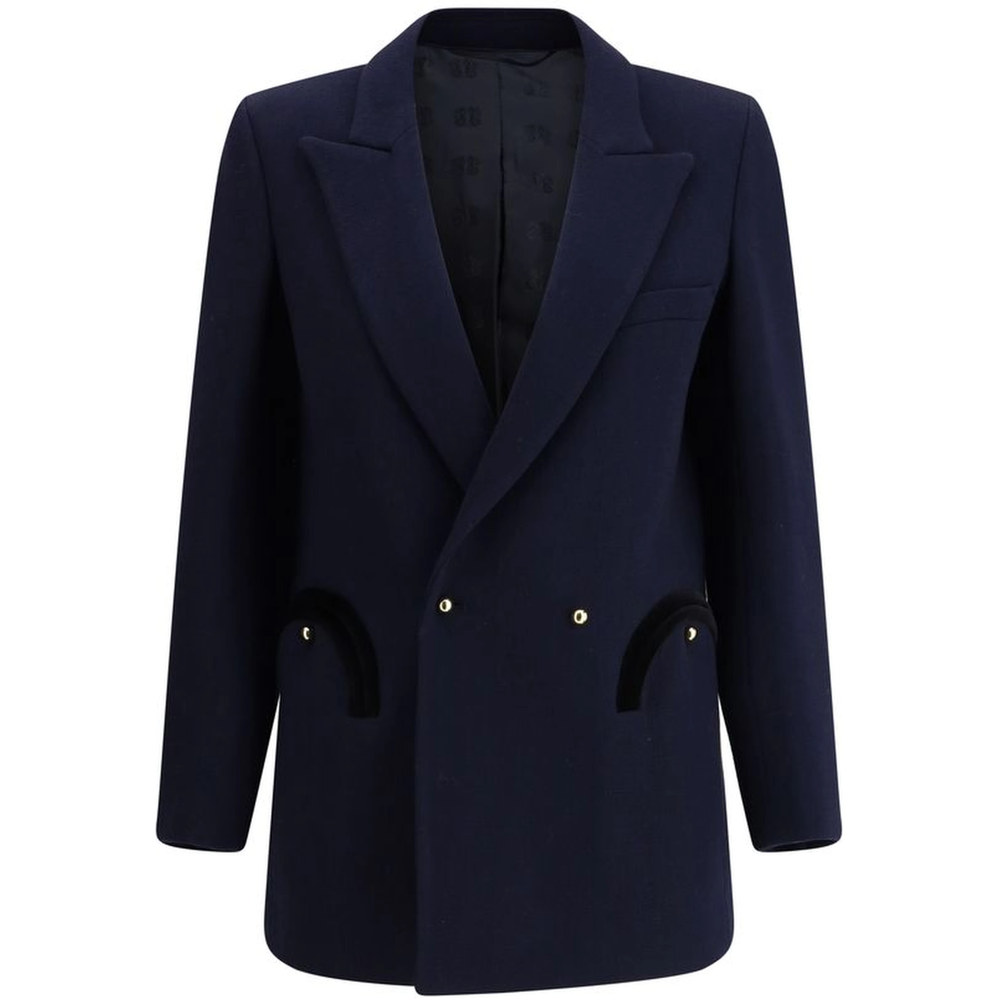 Blue Wool Oves Aries Blazer