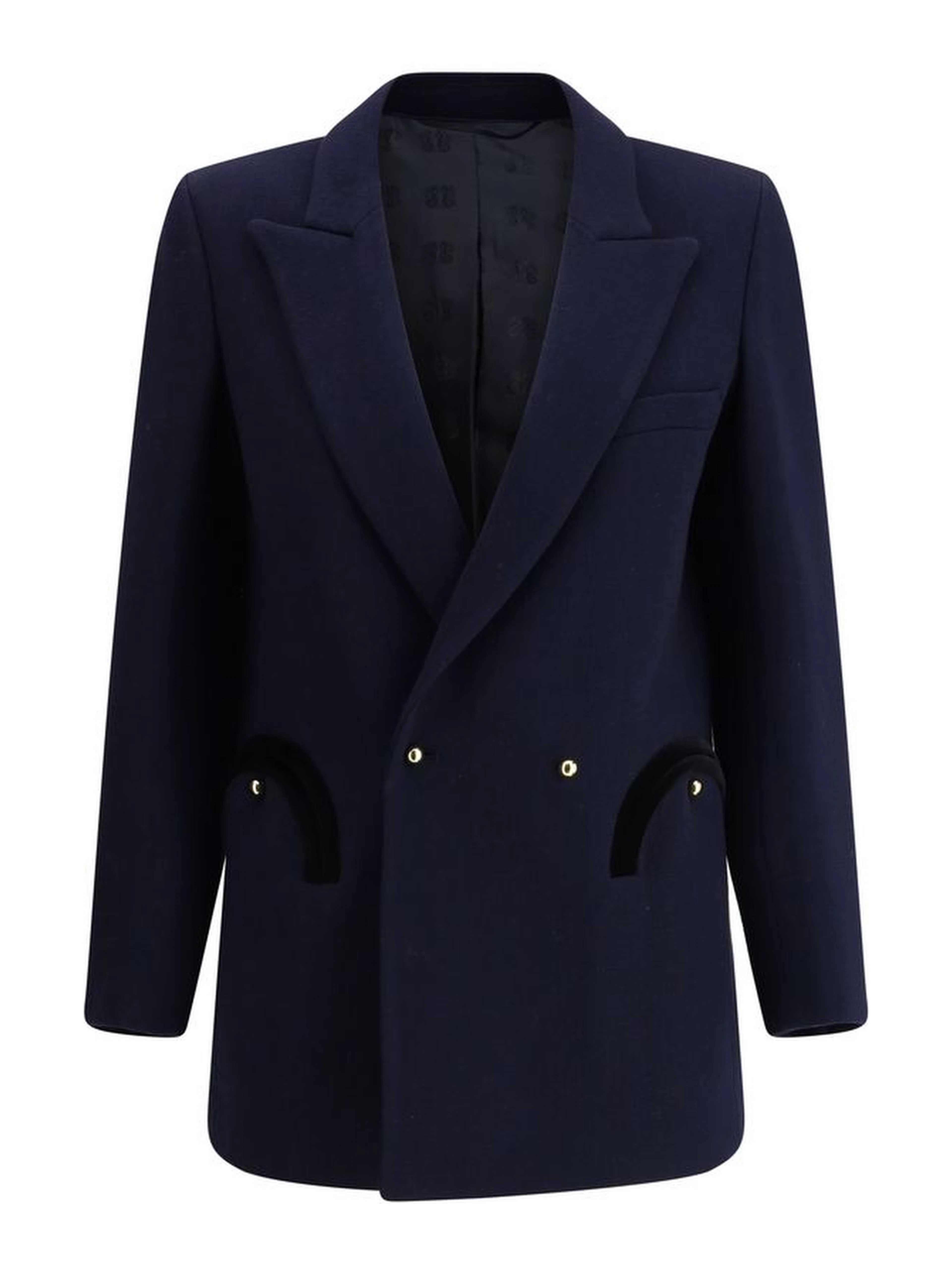 Blue Wool Oves Aries Blazer