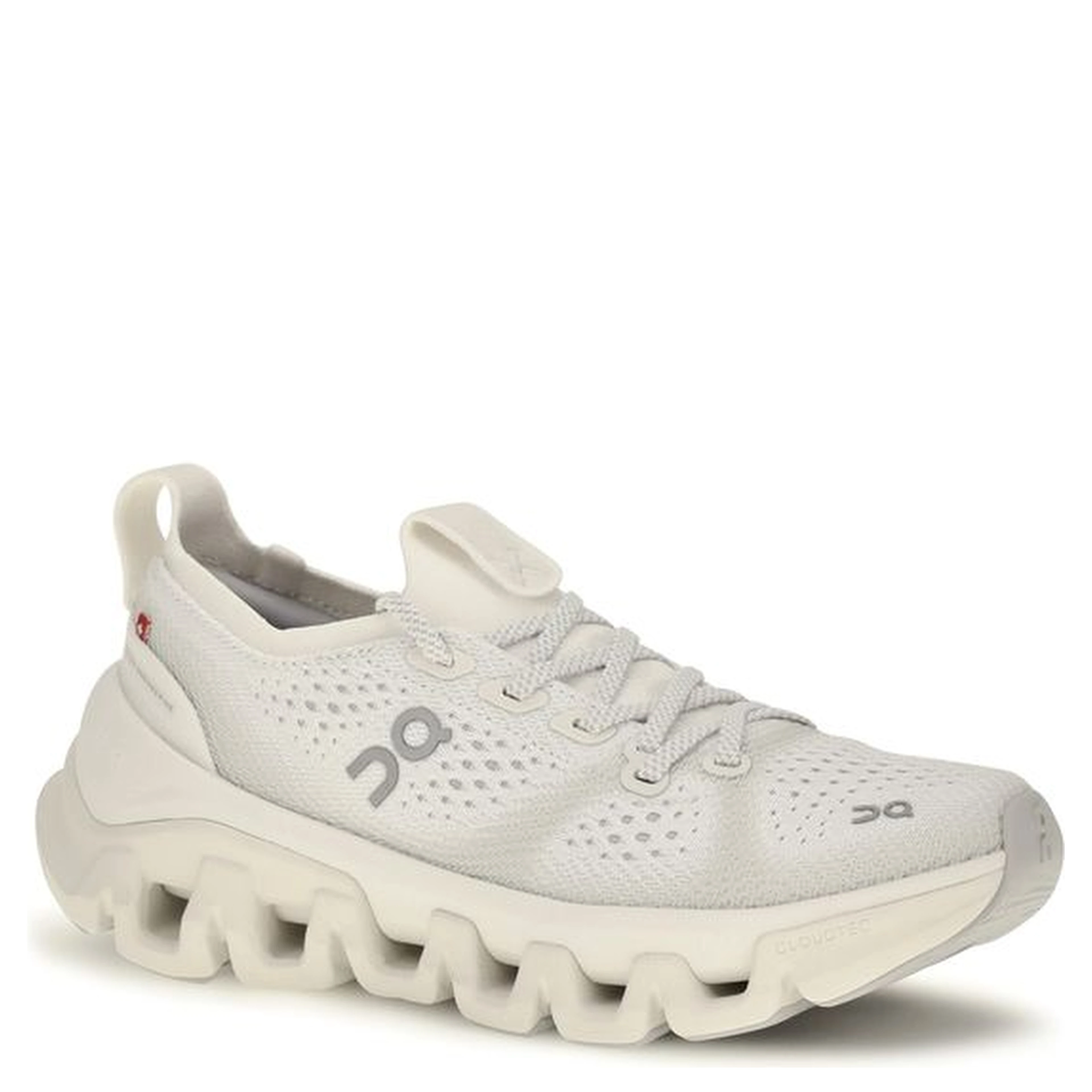 Beige Fabric Athletic Sneakers