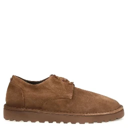 Brown Calf Leather Bos Taurus Oxfords And Derbies