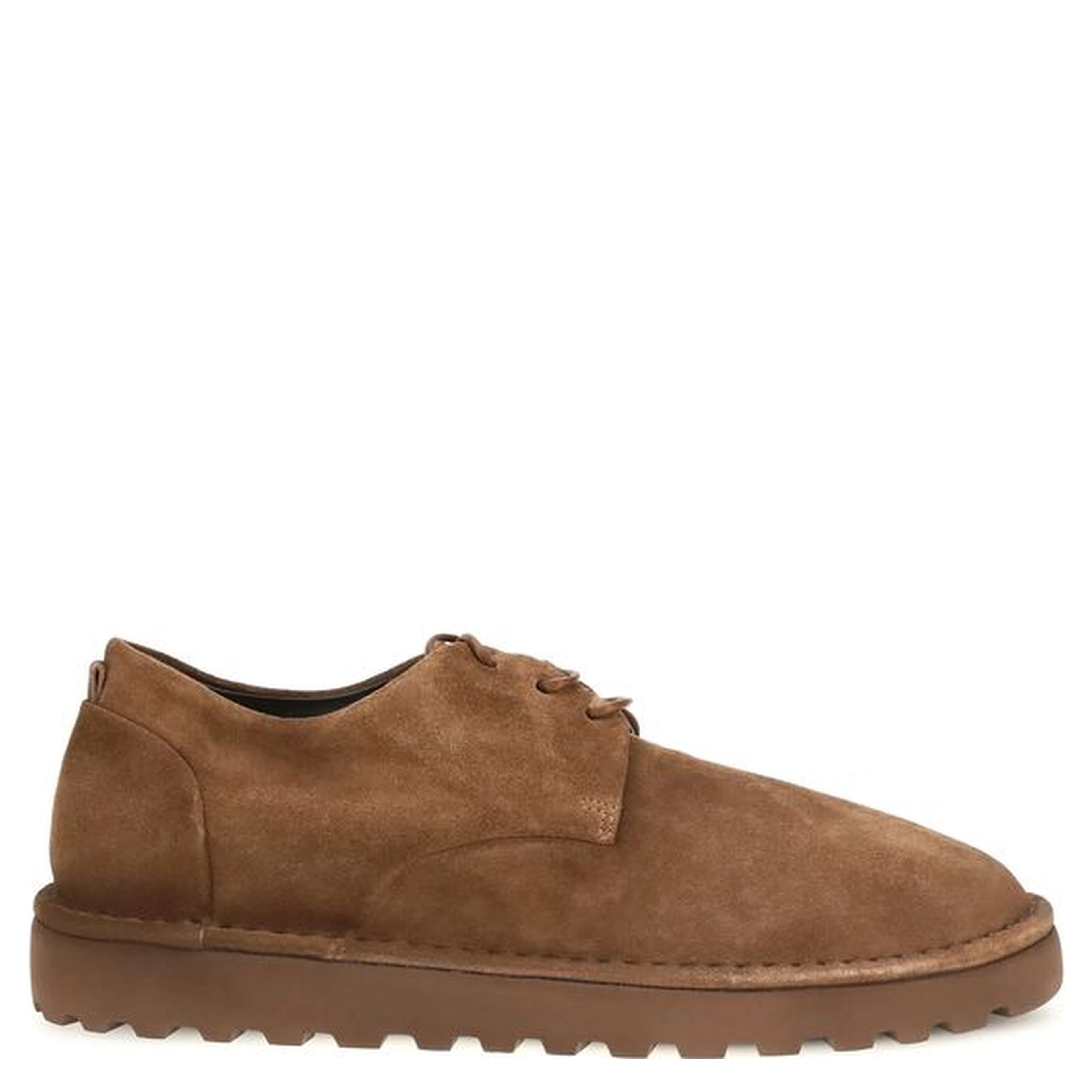 Brown Calf Leather Bos Taurus Oxfords And Derbies