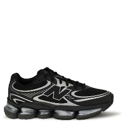 Black Fabric Athletic Sneakers