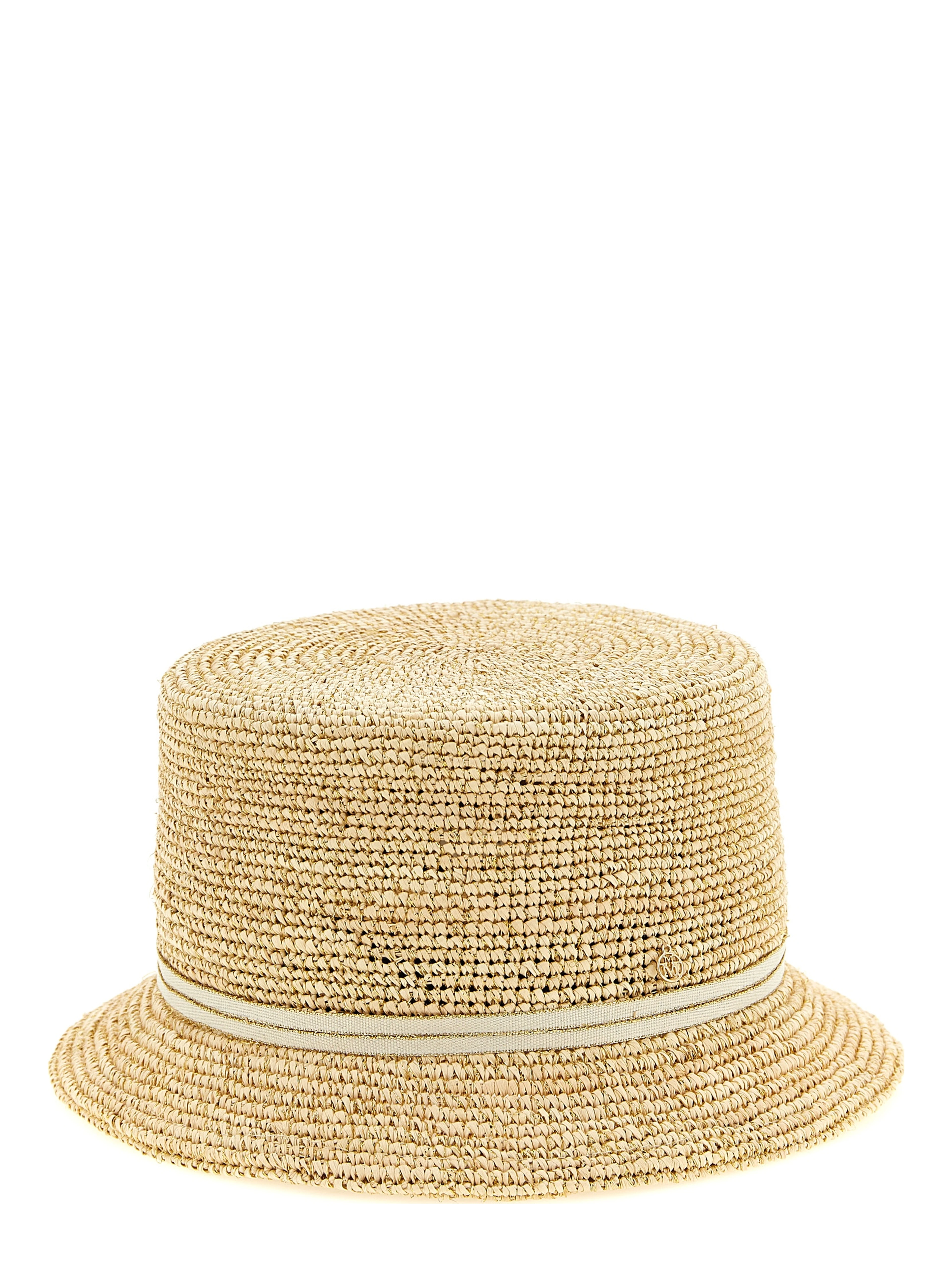 Beige Fabric Sunhat