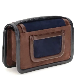 Brown Calf Leather Bos Taurus Shoulder Bag