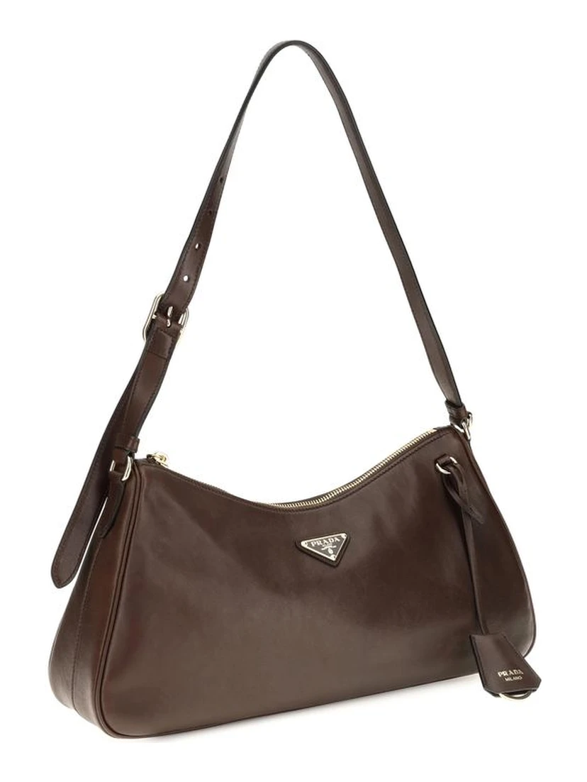 Brown Calf Leather Bos Taurus Shoulder Bag