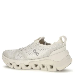 Beige Fabric Athletic Sneakers