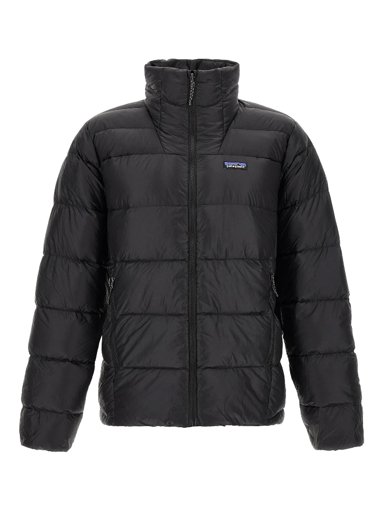 Black Nylon Full-Length Jacket
