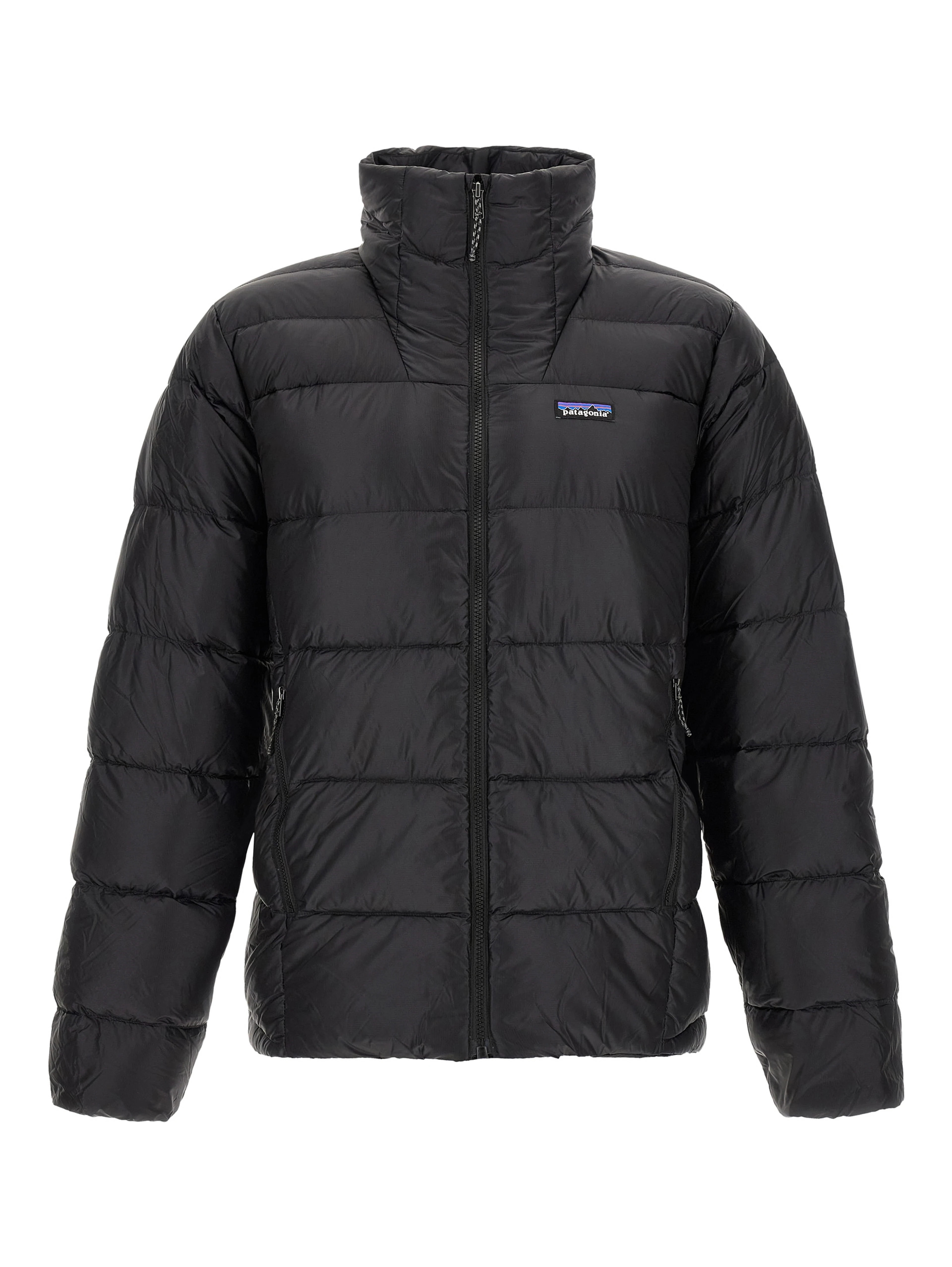 Black Nylon Full-Length Jacket