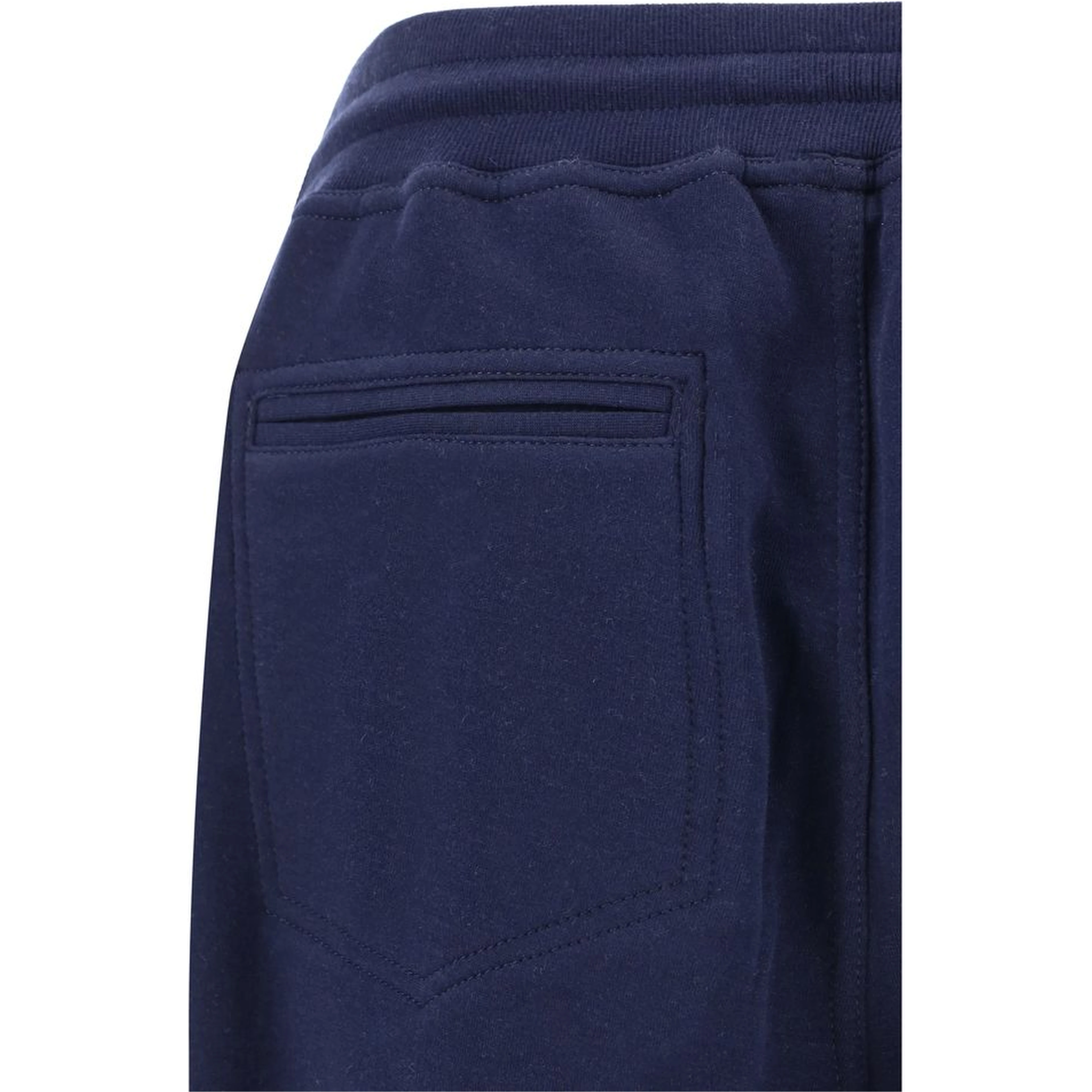 Blue Cotton Joggers (Workout Pants)