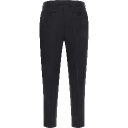 Blue Cotton Dress Pants