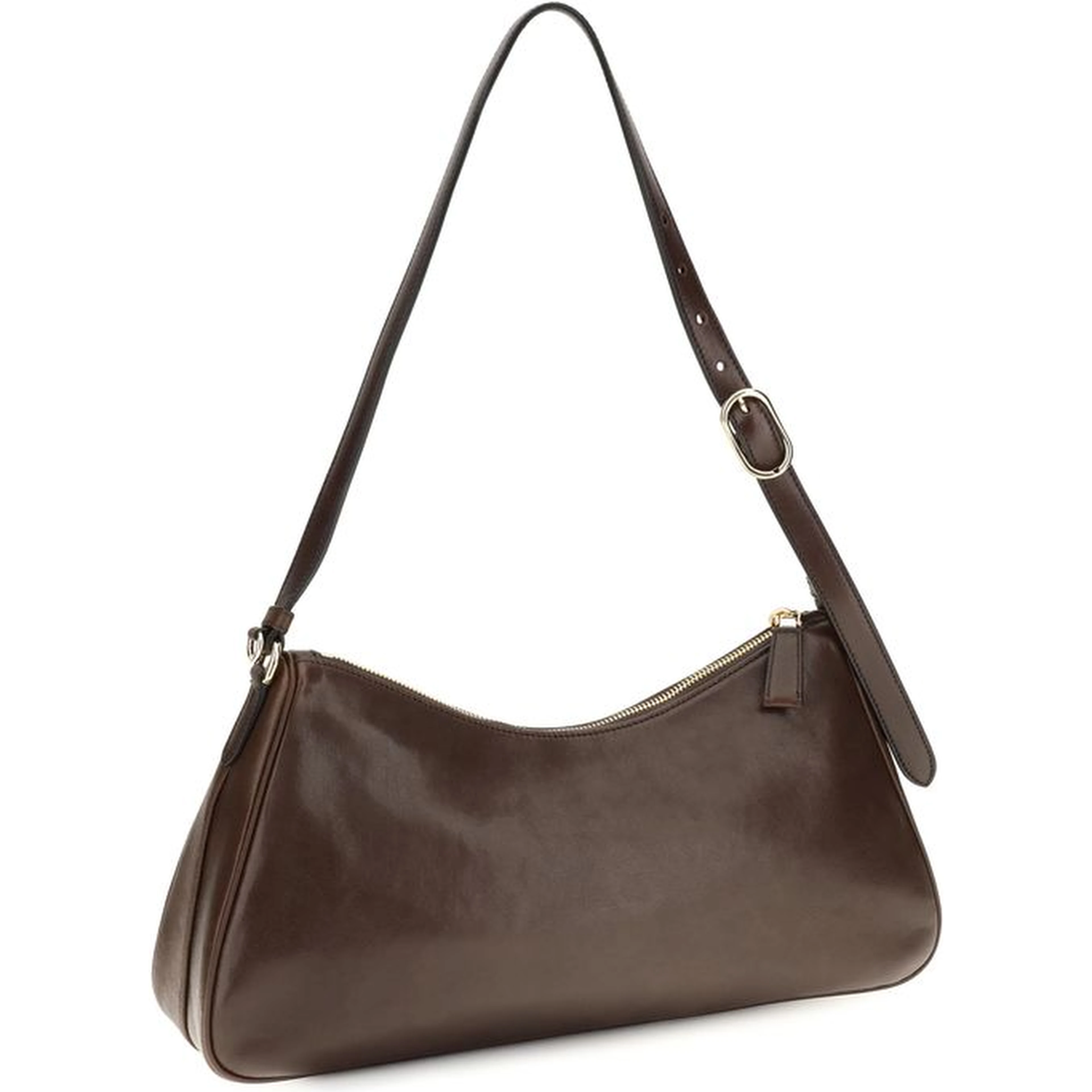 Brown Calf Leather Bos Taurus Shoulder Bag
