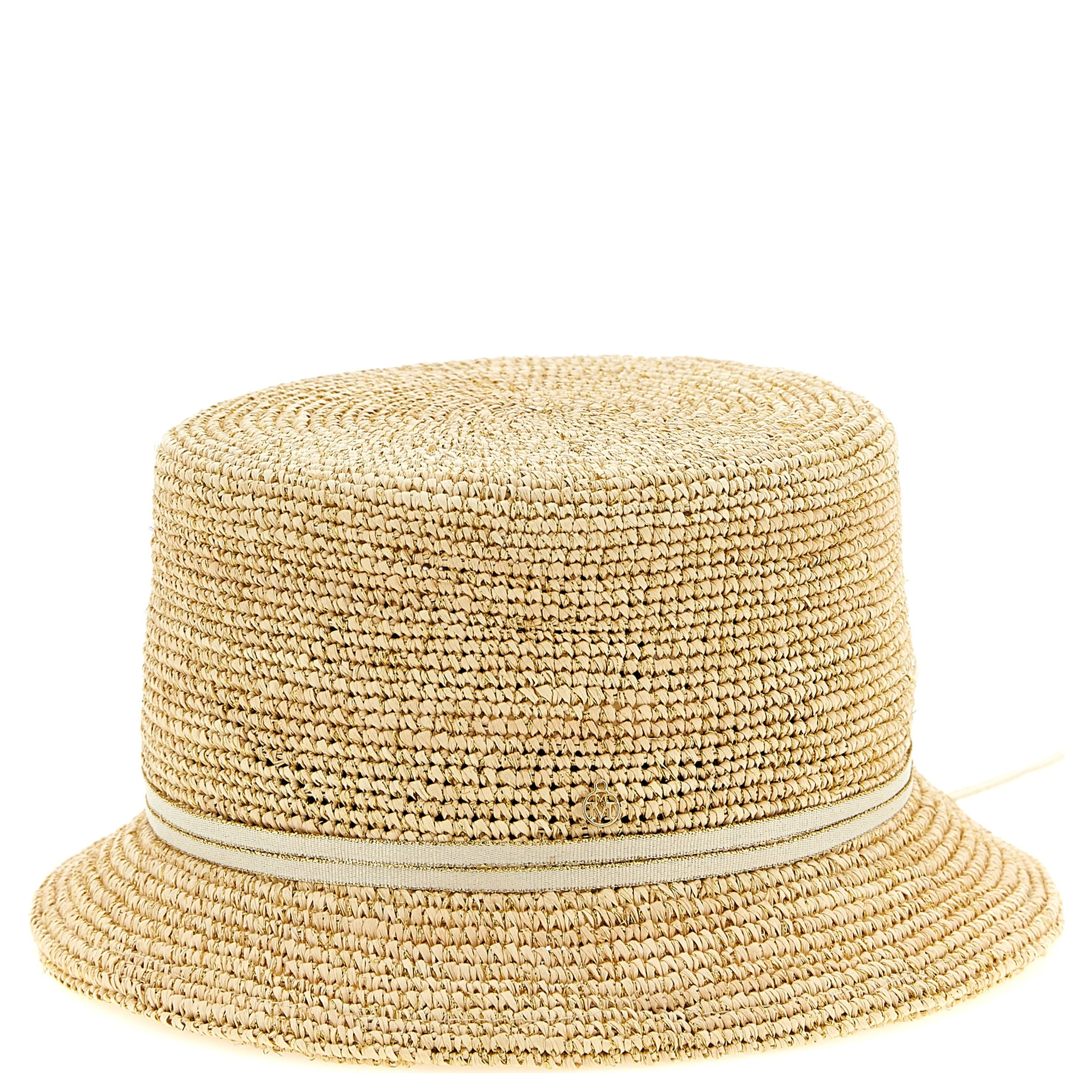 Beige Fabric Sunhat