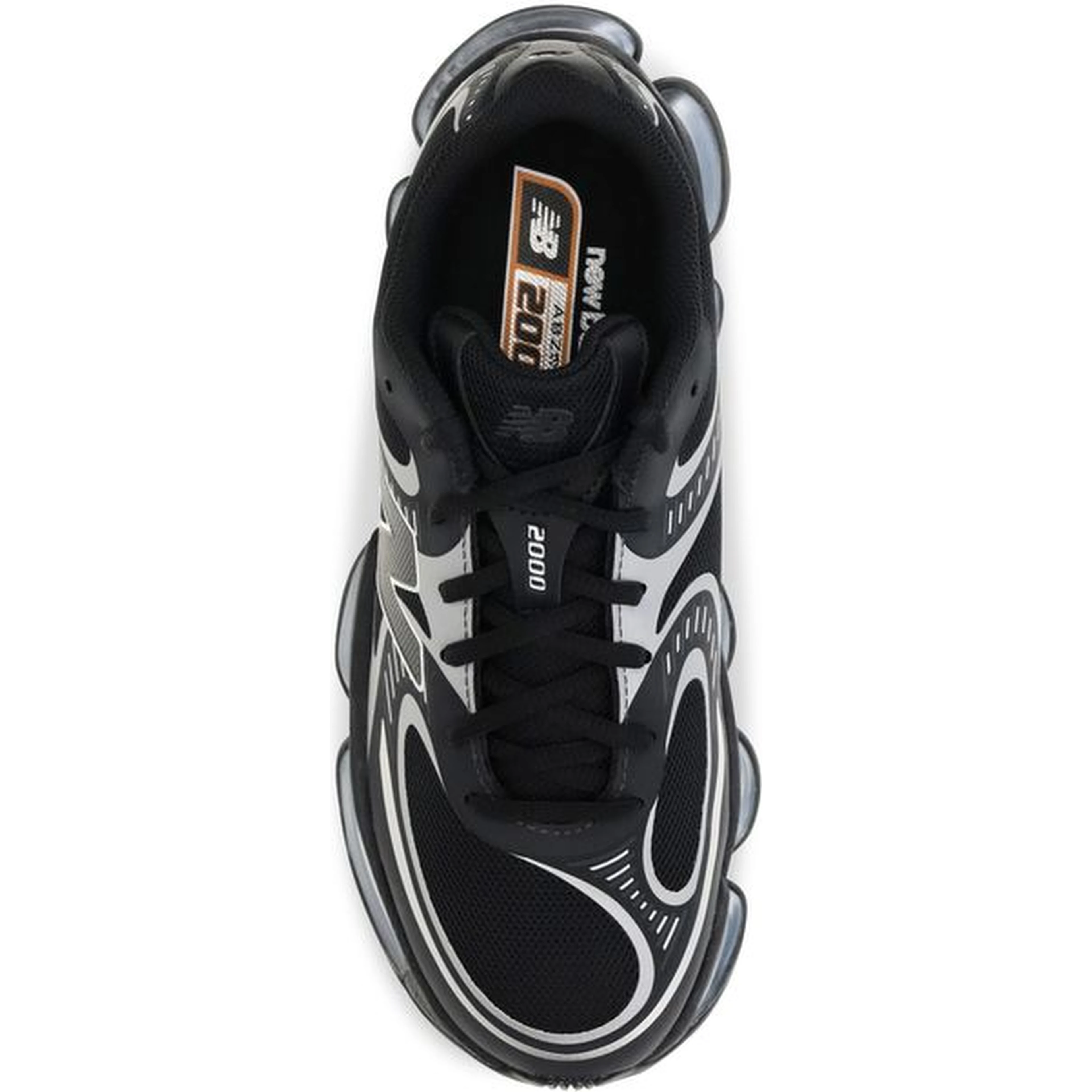 Black Fabric Athletic Sneakers