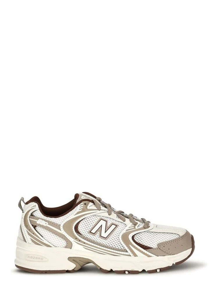 Silver Fabric Athletic Sneakers
