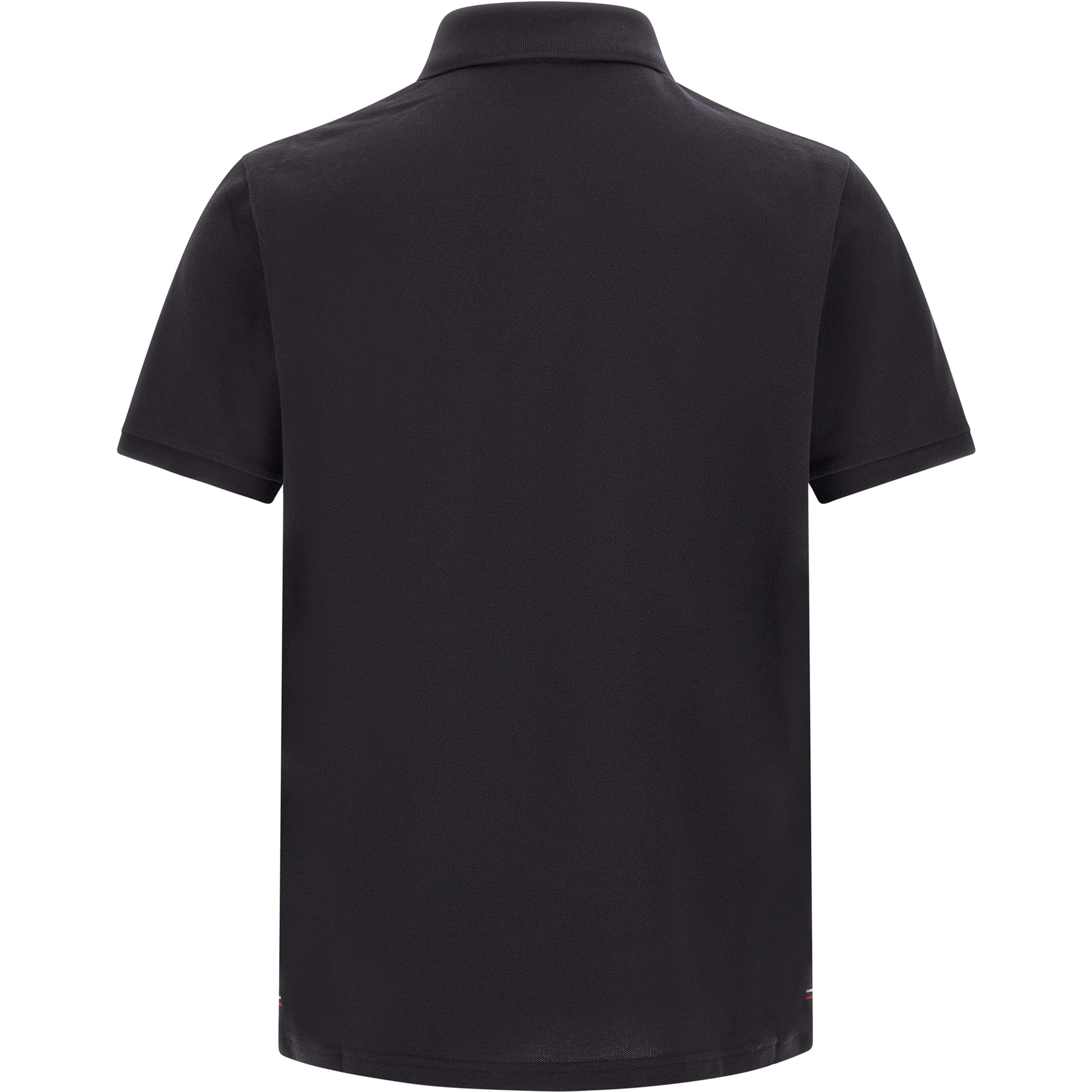 Blue Cotton Polo Shirt