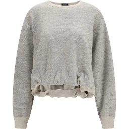 Gray Cotton Sweatshirt