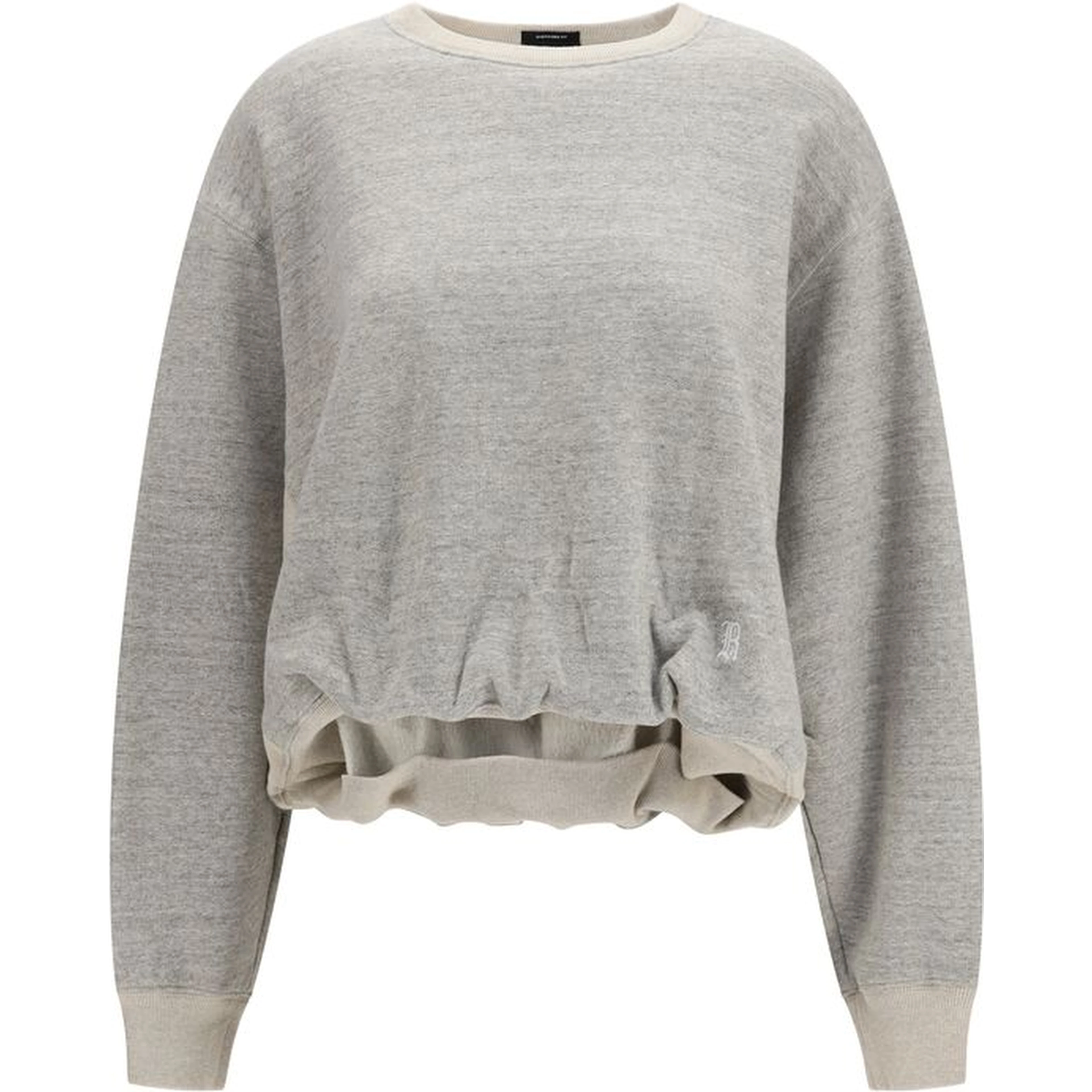 Gray Cotton Sweatshirt