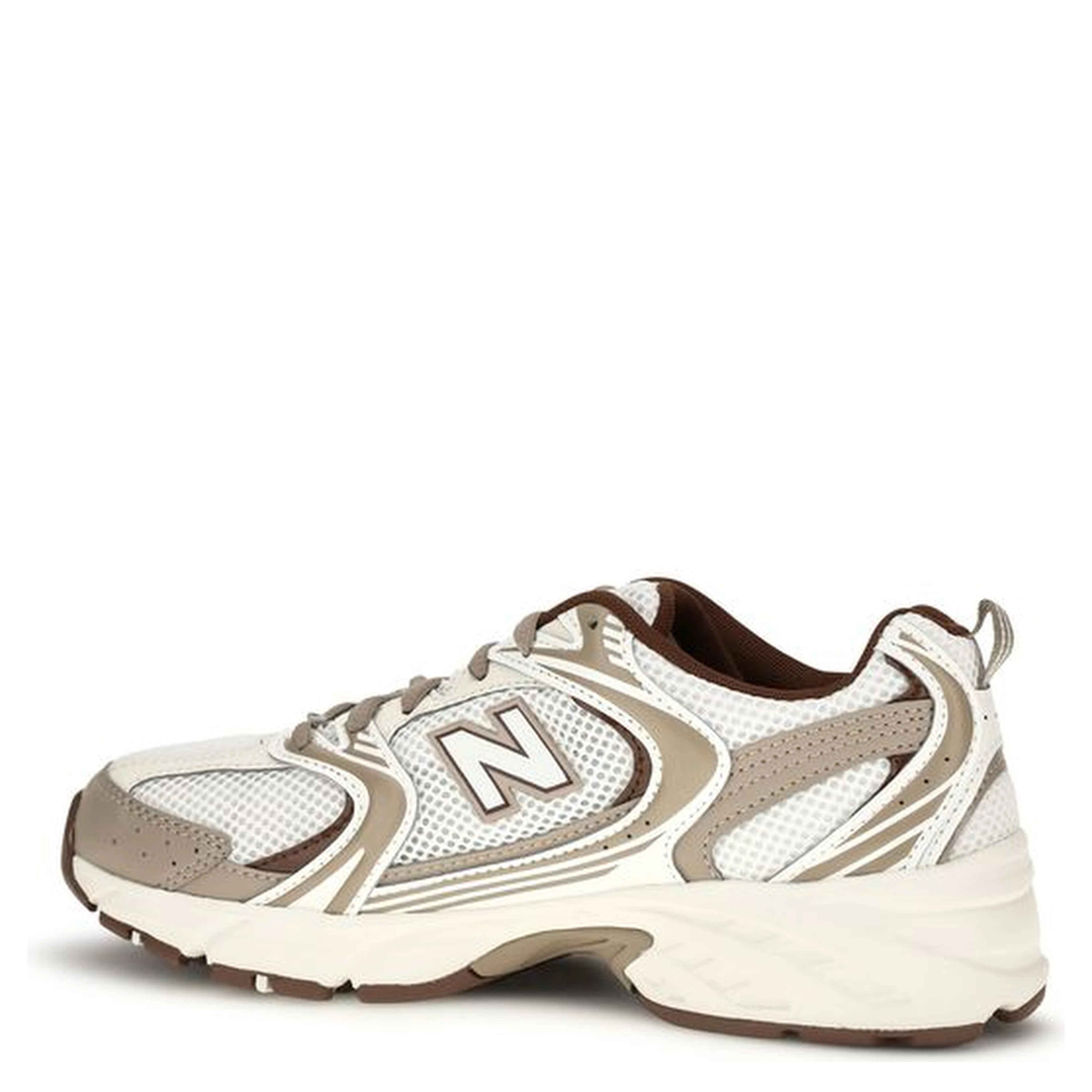 Silver Fabric Athletic Sneakers